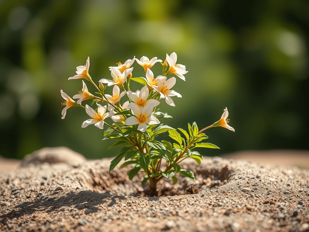 Blooming From Unlikely&nbsp;Places.
